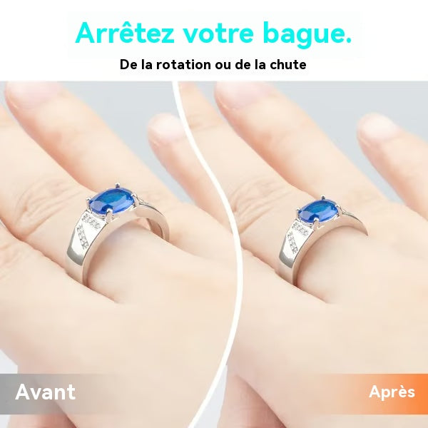 Ajusteur de taille de bague pour bagues trop grandes