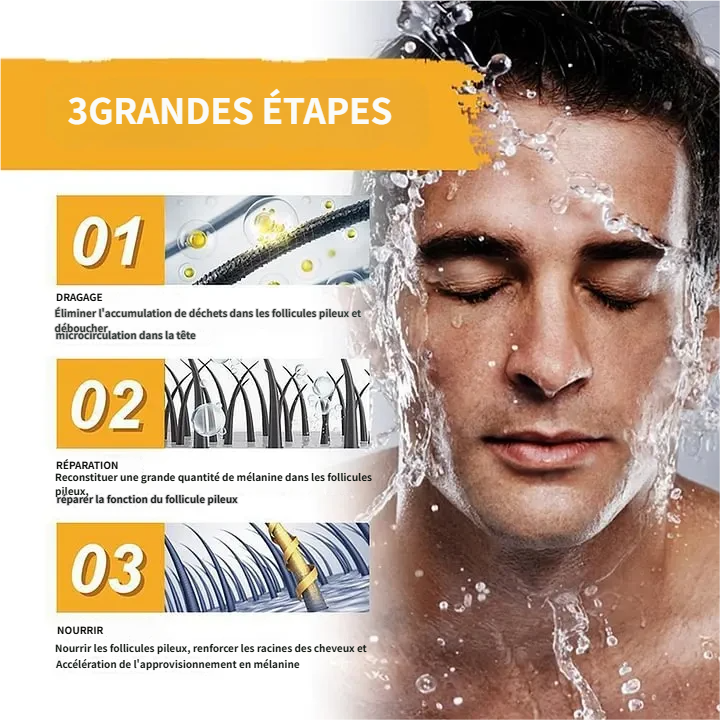 🔥Savon naturel pour l'élimination des poils gris