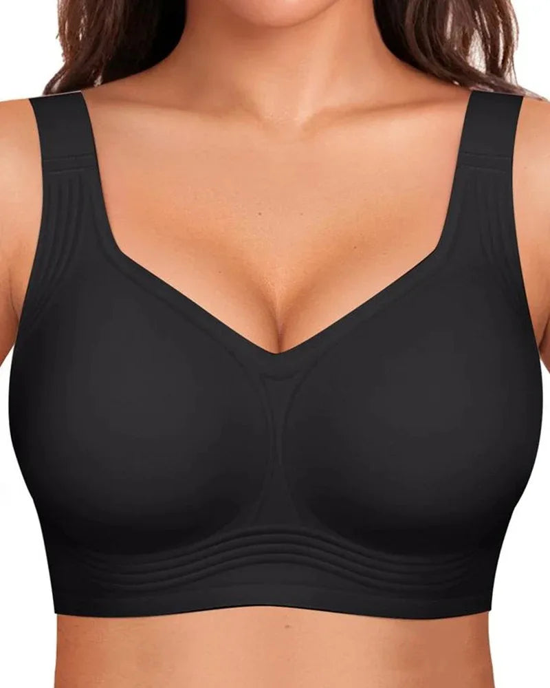 Soutien-gorge lissant en gel confortable, sans armatures et à couvrance totale