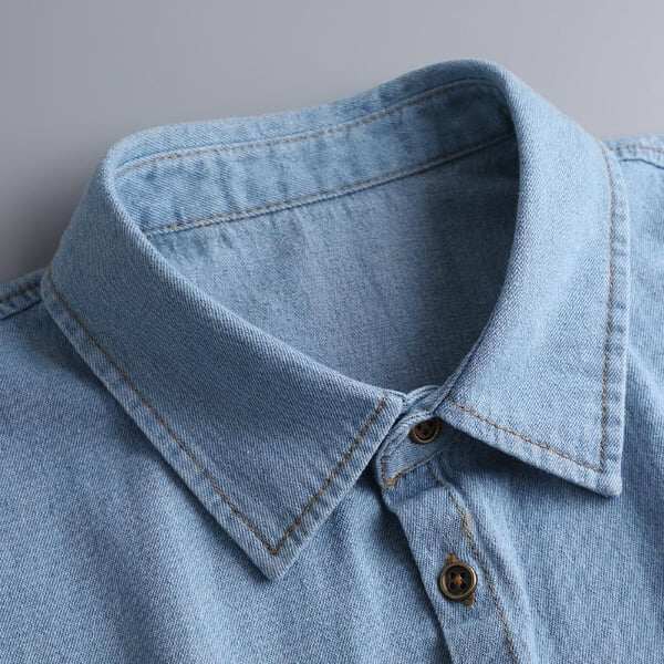 Faux col en denim – L'accessoire indispensable pour superposer les vêtements des femmes