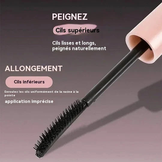 Duo de mascaras gainants noir et marron pour un maquillage des cils sublime.