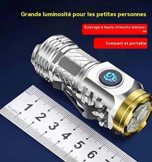 🔥Lampe torche miniature super puissante Monstre à trois yeux