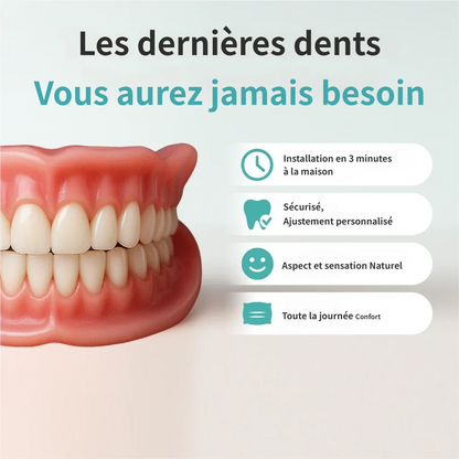 🌎Dernière chance ! 70 % de réduction sur la prothèse dentaire complète médicale à forte succion, aujourd‘hui seulement !