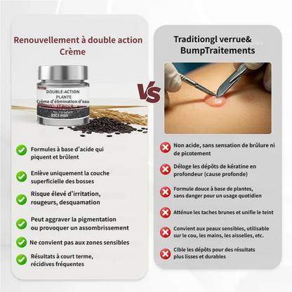 Crème régénératrice double action