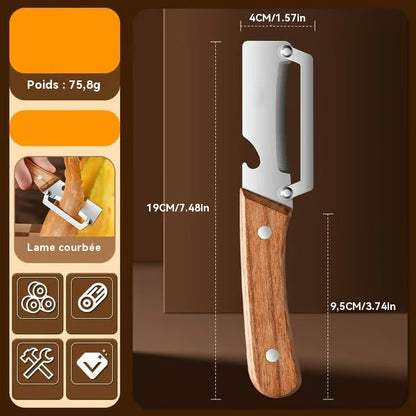 Éplucheur de légumes multifonctionnel pour la cuisine