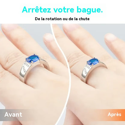 Ajusteur de taille de bague pour bagues trop grandes