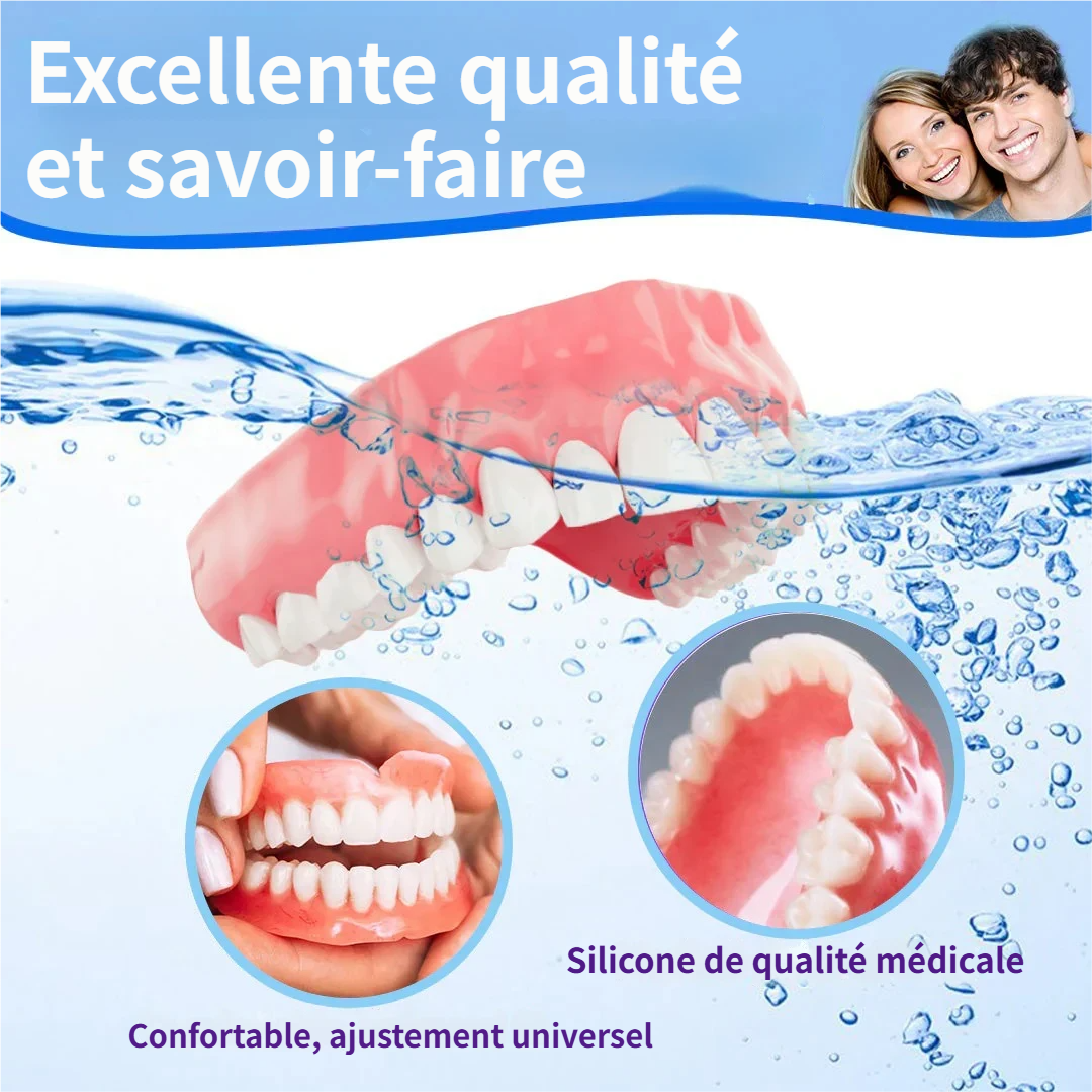 🌎Dernière chance ! 70 % de réduction sur la prothèse dentaire complète médicale à forte succion, aujourd‘hui seulement !