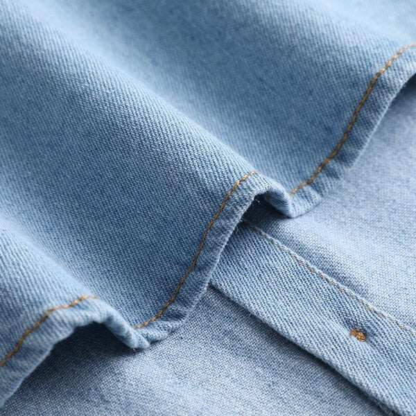 Faux col en denim – L'accessoire indispensable pour superposer les vêtements des femmes
