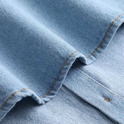 Faux col en denim – L'accessoire indispensable pour superposer les vêtements des femmes