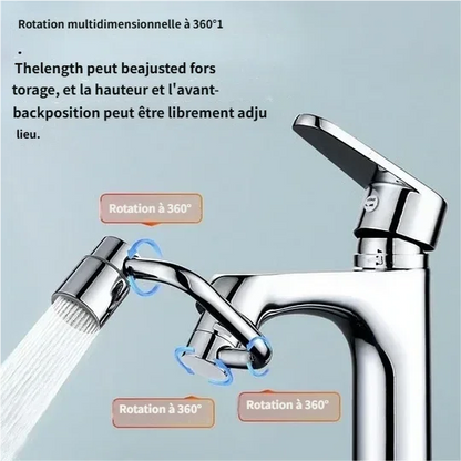 ✨Rallonge d’aérateur de robinet universel rotatif à 1080°