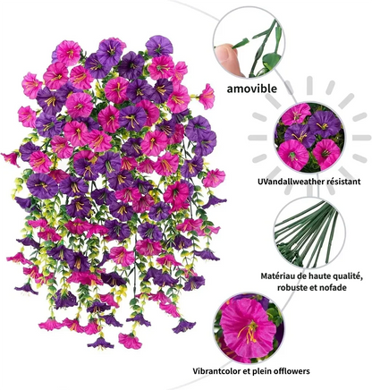 🔥Décoration parfaite pour votre jardin – 🌺Liseron suspendu