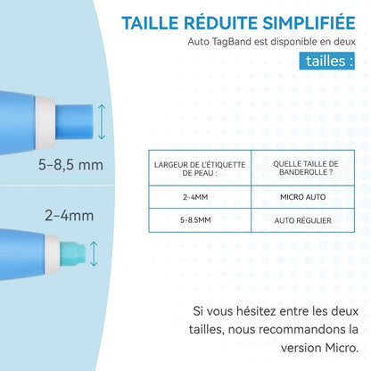 Outil double tête pour l'élimination des verrues - Éliminez vos verrues cutanées sans douleur à domicile