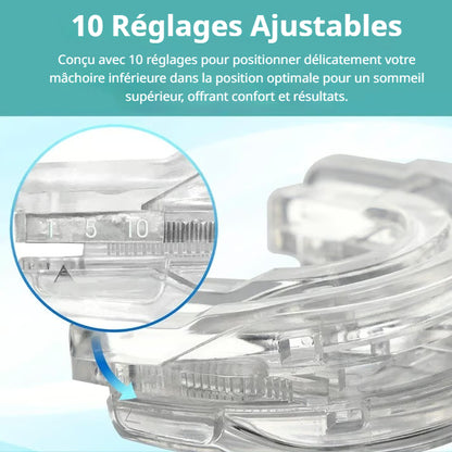 Protège-dents anti-ronflement et bruxisme