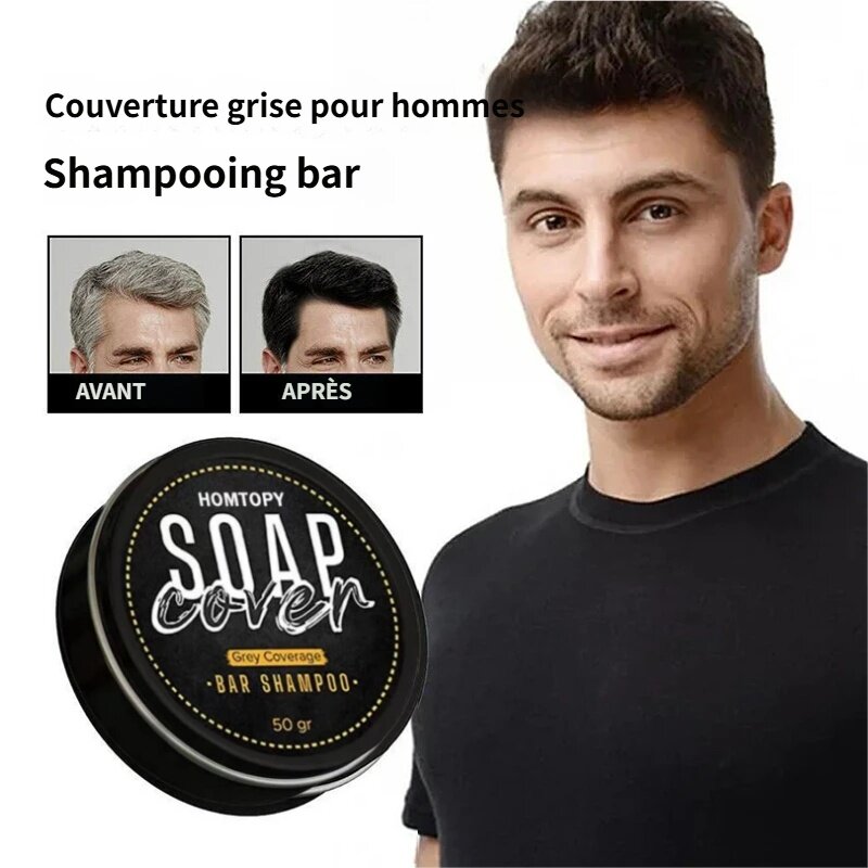 🔥Savon naturel pour l'élimination des poils gris