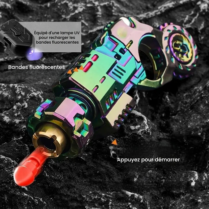 Fusil miniature jouet en alliage métallique avec projectiles souples et fonction d'éjection