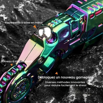 Fusil miniature jouet en alliage métallique avec projectiles souples et fonction d'éjection