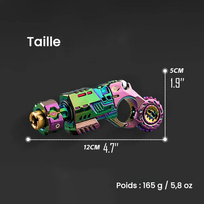 Fusil miniature jouet en alliage métallique avec projectiles souples et fonction d'éjection