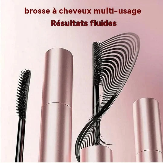 Duo de mascaras gainants noir et marron pour un maquillage des cils sublime.